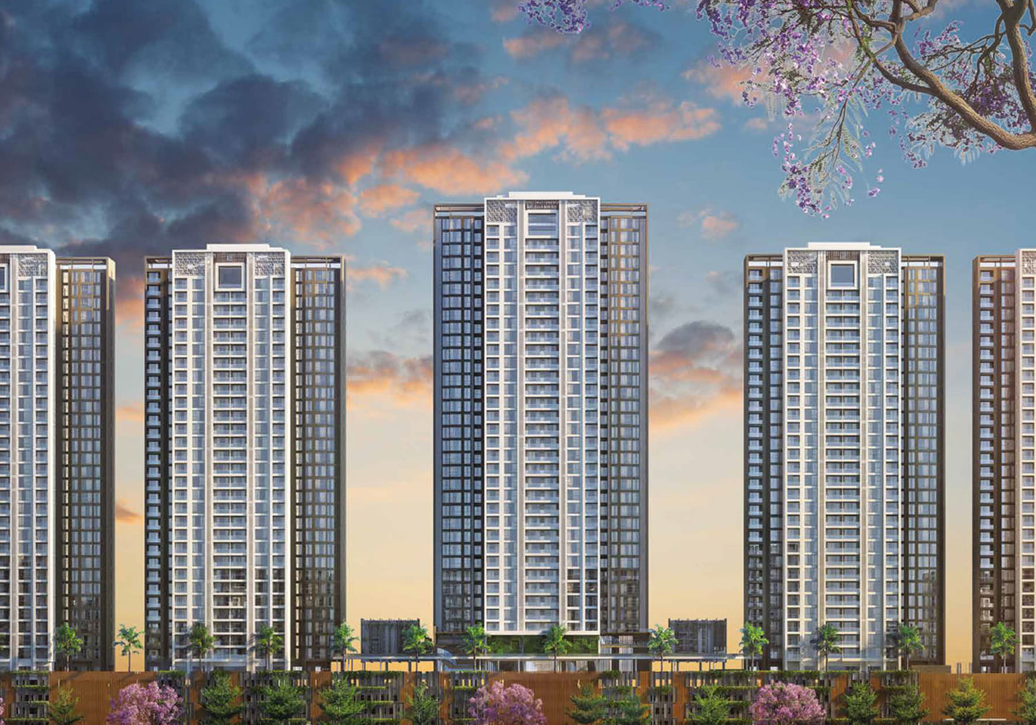 Exterior view of Livience Aleenta &mdash; photo gallery, images, brochure, amenities, cost sheet, price breakup, availability details, RERA number, RERA certificate, possession date, layout plan, logo, floor plan, master plan, and location map showcasing project highlights and features.