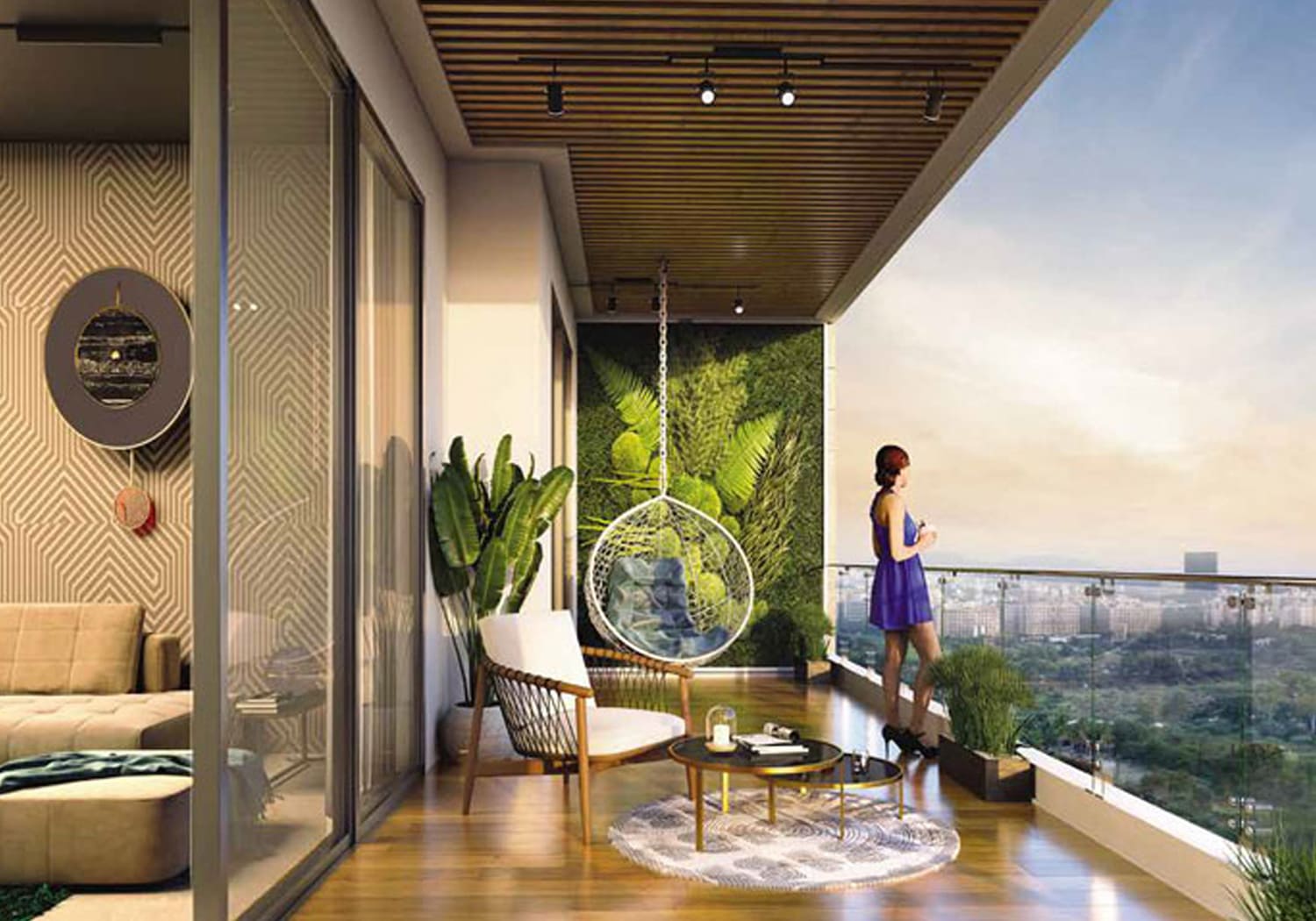 Exterior view of Livience Aleenta &mdash; photo gallery, images, brochure, amenities, cost sheet, price breakup, availability details, RERA number, RERA certificate, possession date, layout plan, logo, floor plan, master plan, and location map showcasing project highlights and features.